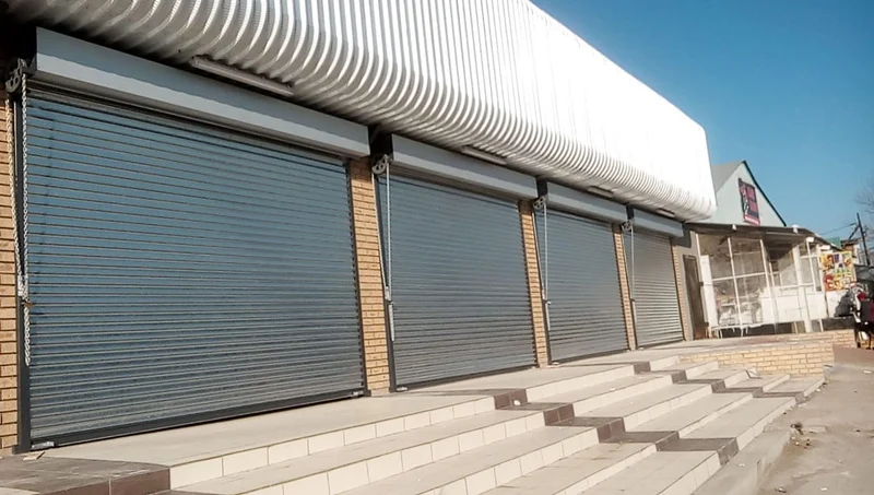 Matatiele Mall: Retail roller shutters