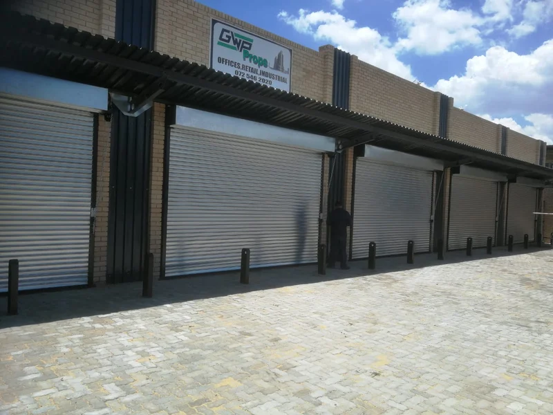 Naledi: Shopfront roller shutters