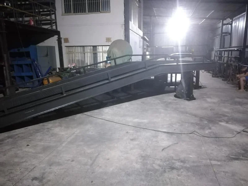 Ramp in the workshop: 